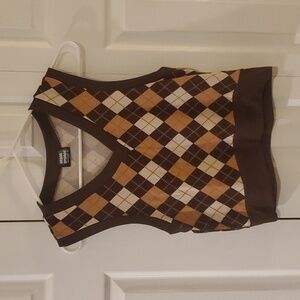 Urban Episode argyle vest